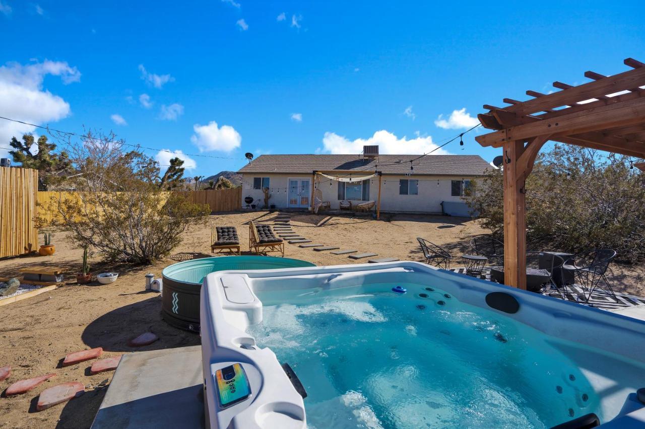 Villa Dreamy Backyard Oasis, Zen Garden,10 Mins To Jtnp Joshua Tree Exterior foto